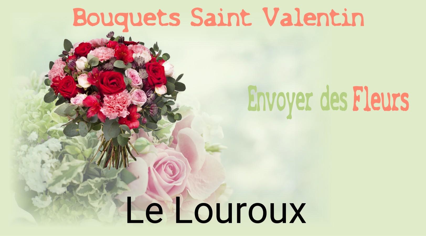 Roses de Saint-Valentin livrées à Le Louroux